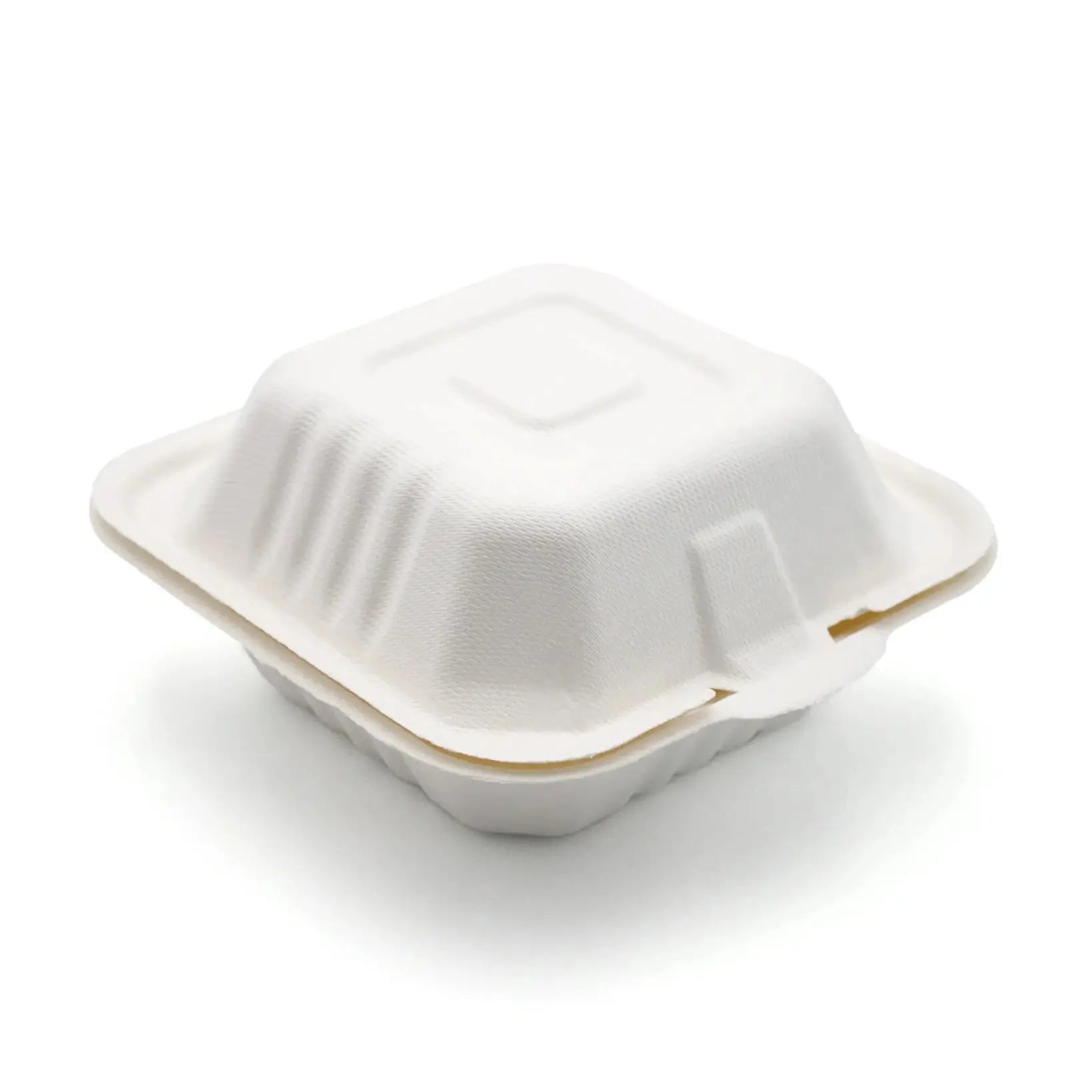 Burger Box Bagasse Clamshell Takeaway Container