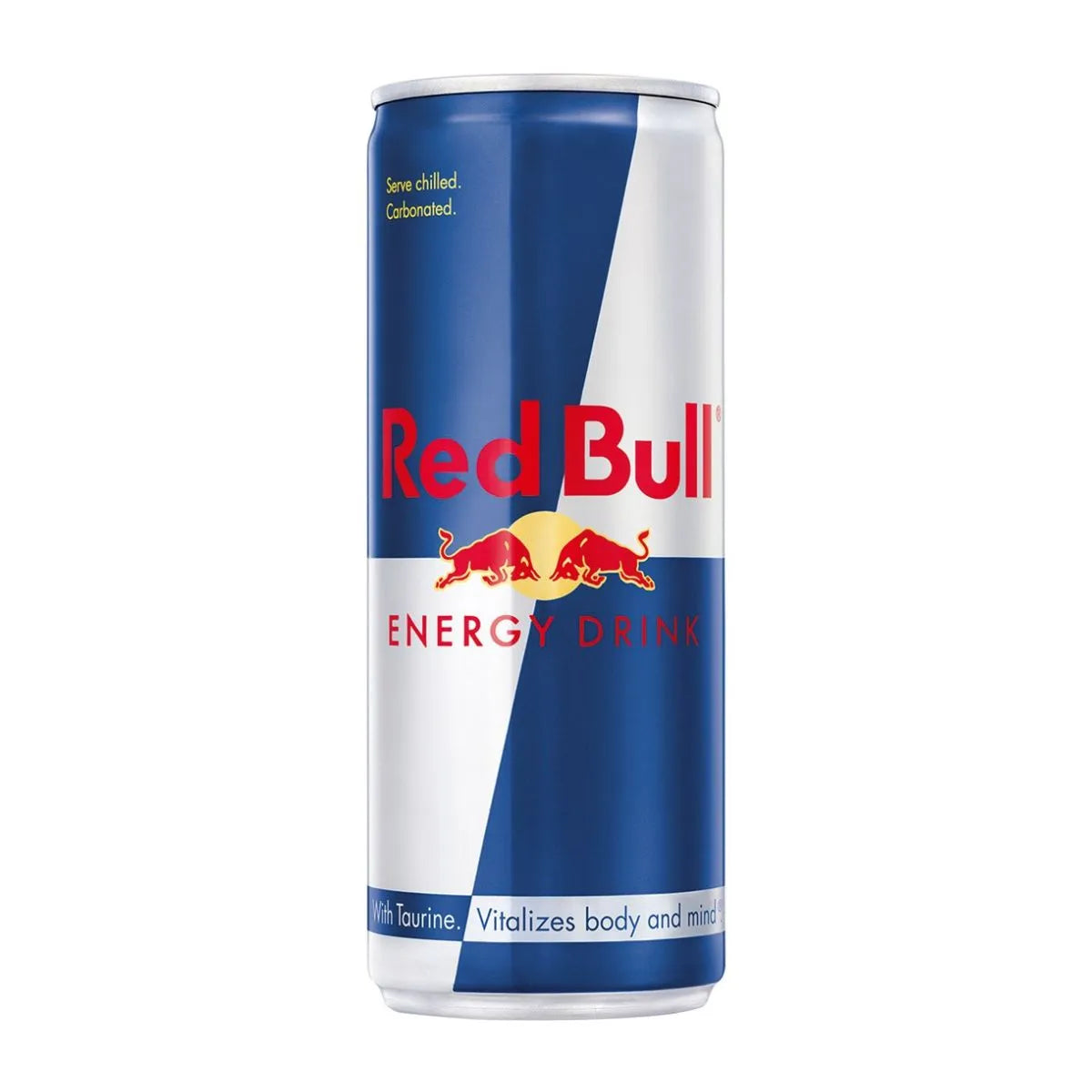 A 24-pack of 250ml Red Bull Original Energy Drink cans with the classic Red Bull logo, ideal for wholesale energy drink buyers.
