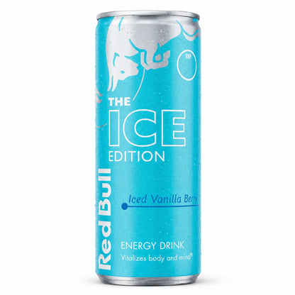 A 12 pack of 250ml Red Bull Winter Edition cans, labeled PM, delivers the signature energizing boost—ideal for wholesale buyers or anyone craving Red Bull's refreshing winter flavor.